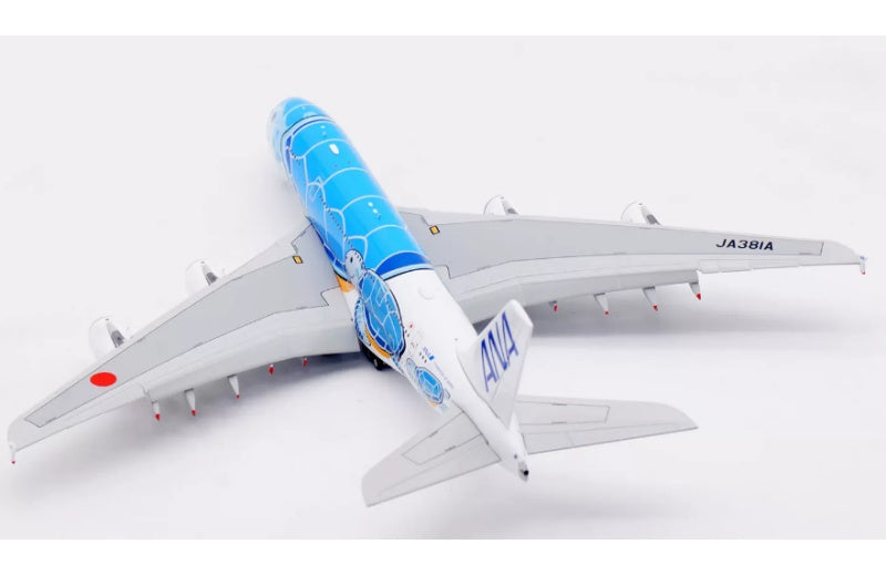 HX Models 1:400 ANA A380 JA381A Flaps down DIECAST Model