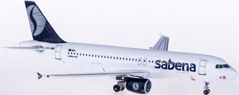AeroClassics Sabena Airbus A320 OO-SNE 1:400 Diecast Model view 1