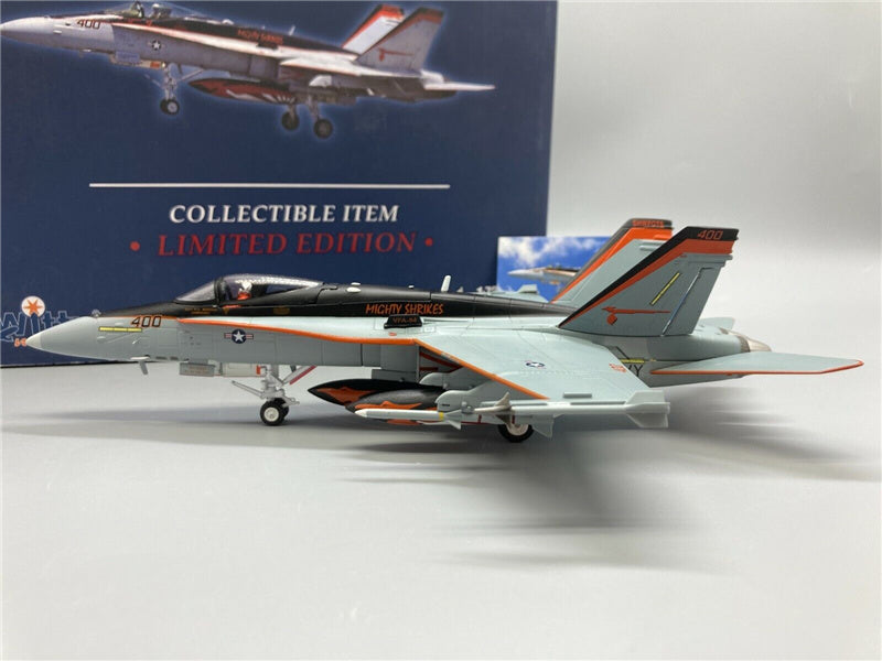 Witty F/A-18C HORNET US Navy VFA-94 Mighty Shrikes Limited Edition 1:72 Aircraft Pre-built Model