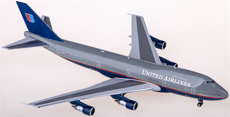 Phoenix United Airlines Boeing 747-200 N161UA 1:400 Diecast Model view 1