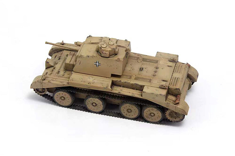 S-MODEL German captured version A13 cruising tank 1:72 Tank Pre-built Model