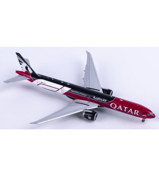 JC Wings 1:400 Qatar Airways Boeing 777-300ER A7-BEG Flaps down DIECAST Model