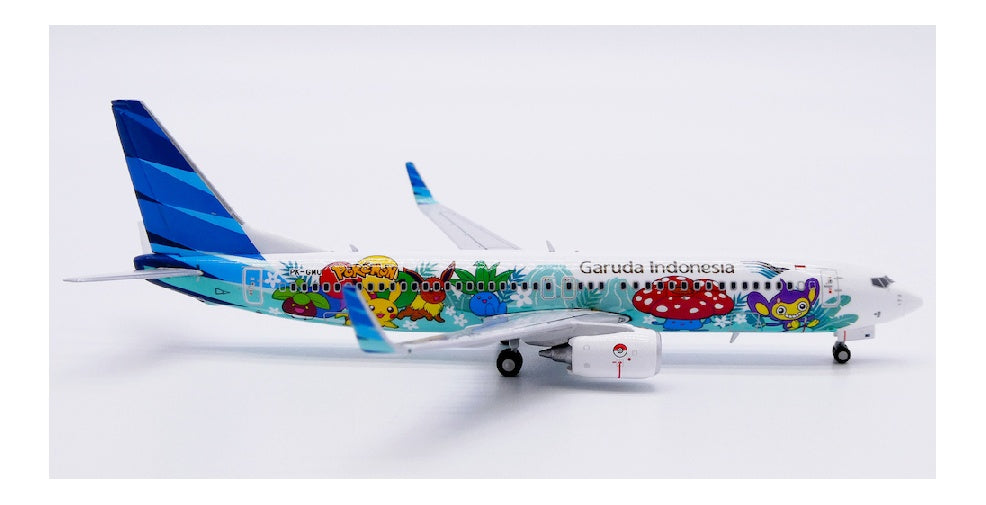 JC Wings 1:400 Garuda Indonesia Boeing 737-800 PK-GMU  DIECAST Model