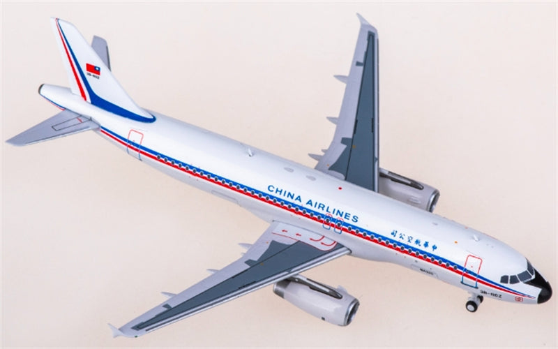 Kylin 1:400 China Airlines Airbus A320 3B-RGZ Diecast Model view 1