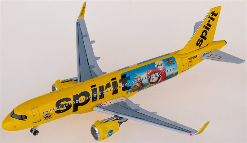 AeroClassics Spirit Airlines Airbus A320neo N986NK 1:400 Aircraft Pre-built  Airliner Model Display