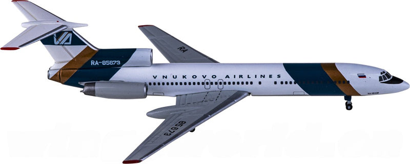Herpa Vnukovo Airlines Tupolev TU-154M RA-85673 1:500 Diecast Model view 3