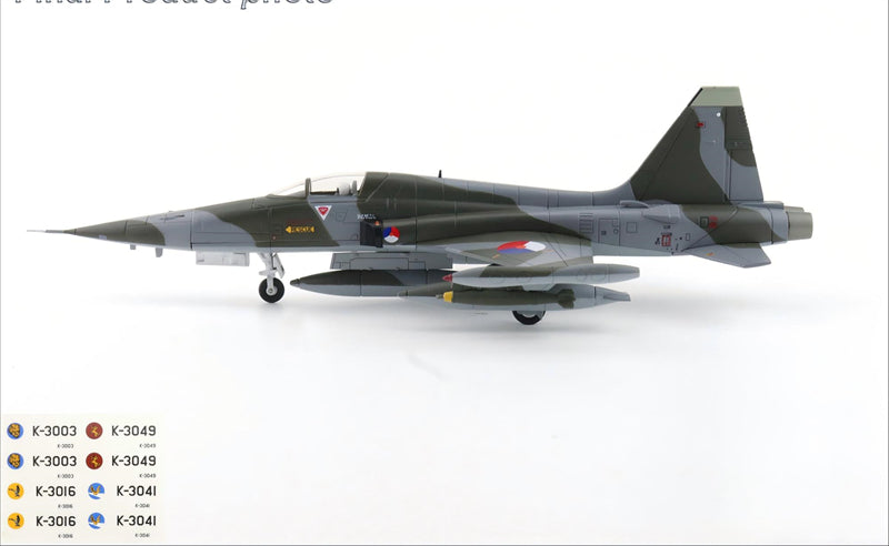 HOBBY MASTER RNLAF NF-5A 1:72 Model 1970s Freedom Fighter w/Decal Sheet
