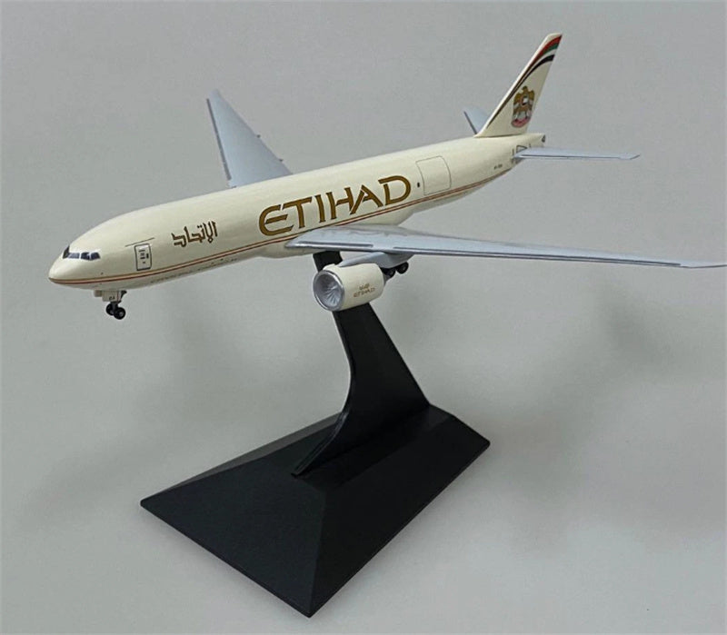 Dragon Etihad Airways Boeing 777-FFX A6-DDA Crystal Cargo 1:400 Aircraft Pre-built Model