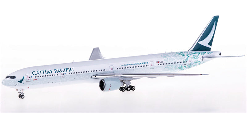 Phoenix Cathay Pacific for Boeing 777-300 B-HNK 1:400 Airplane Pre-built  Airliner Model Display