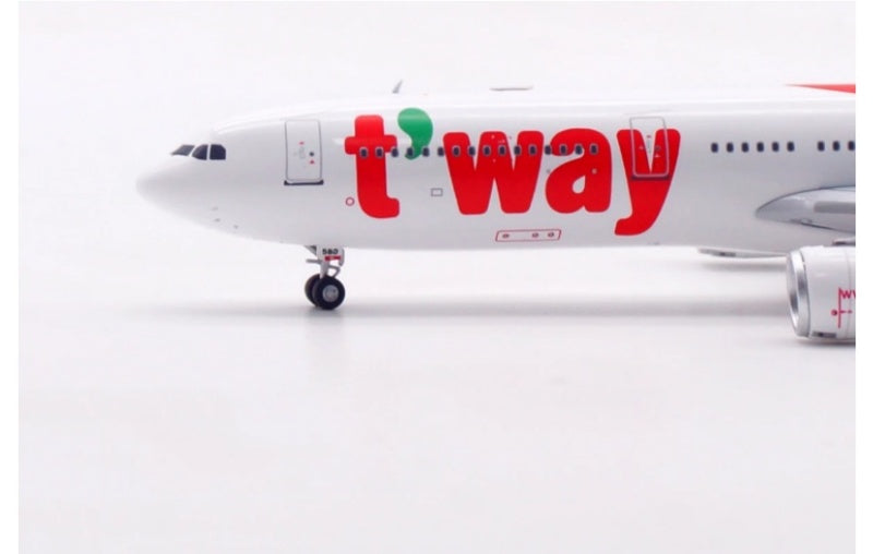 Aviation 1:400 T'way Air A330-300 HL8560  DIECAST Model