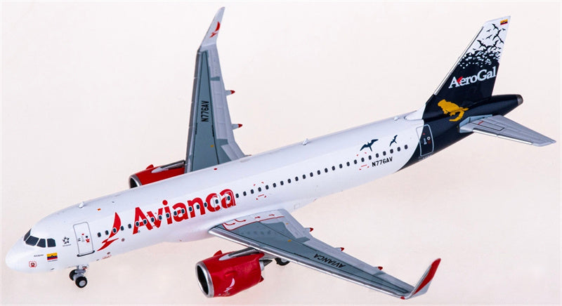 NG Models Avianca Airbus A320neo N776AV 1:400 Diecast Model view 4