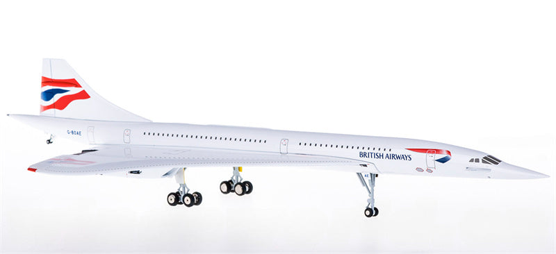 Hogan British Airways Concorde G-BOAE 1:200 Diecast Model view 1