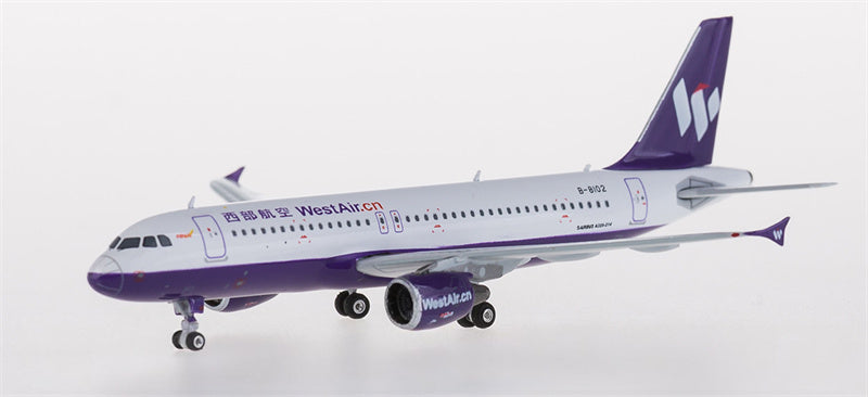 Phoenix WestAir Airbus A320 B-8102 1:400 Diecast Model view 3