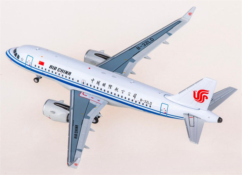 NG Models 1:400 Air China Airbus A319neo B-32LD Diecast Model view 2