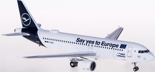 Herpa Lufthansa Airbus A320 D-AIZG Say yes to Europe 1:200 ABS Model view 1