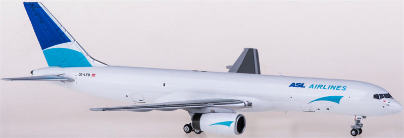 NG Models ASL Airlines Boeing 757-200F OE-LFB 1:400 Diecast Model view 2