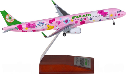 Hogan 1:200 EVA Air Airbus A321 B-16217 B PLUG-IN Model