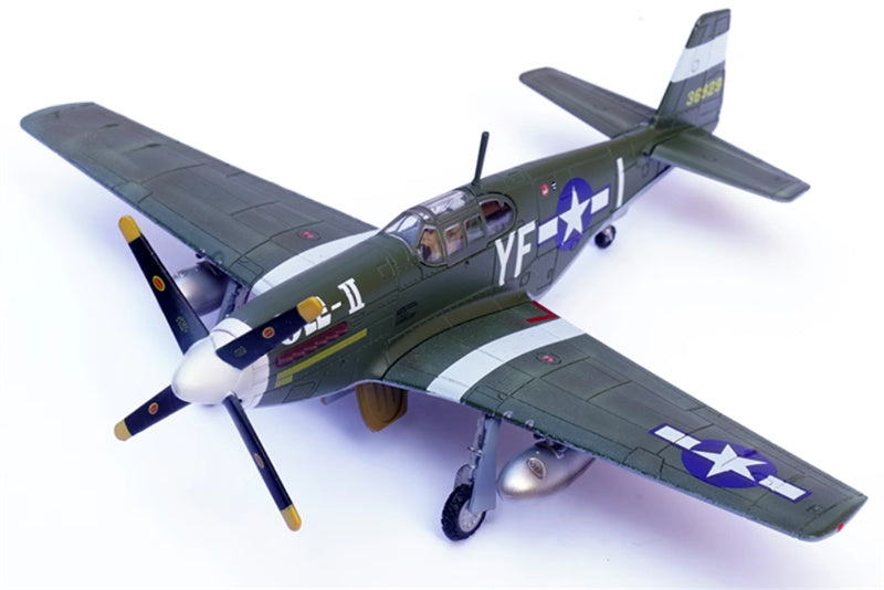 FLOZ The 355th Squadron 358th Air Wing US P-51B Mustang II fighter 1:72 Aircraft Pre-built Model