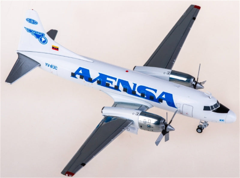 JC Wings Avensa Convair CV-580 YV-83C 1:200 Diecast Model view 1
