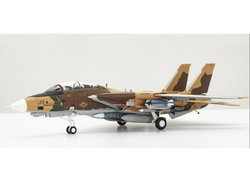 Century Wings F-14A TOMCAT US NAVY FIGHTER SCHOOL 33 1996 NAS Miramar CA 1:72 Aircraft Pre-built Model