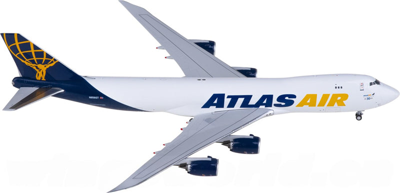 NG Models Atlas Air Boeing 747-8F N856GT 1:400 Diecast Model view 1