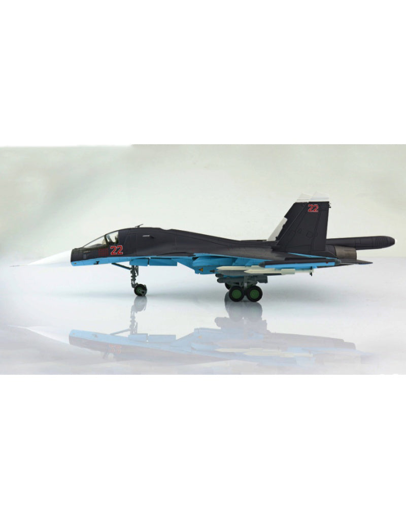 HOBBY MASTER Russian Air Force Su-34 Fullback Syria 1:72 Model 2015  Red 22