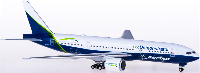 Phoenix Boeing 777-200 N772ET ecoDemonstrator 1:400 Diecast Model view 3