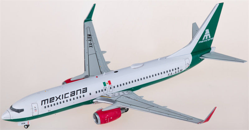 Geminijets Mexicana Boeing 737-800 XA-ASM 1:200 Diecast Model view 2