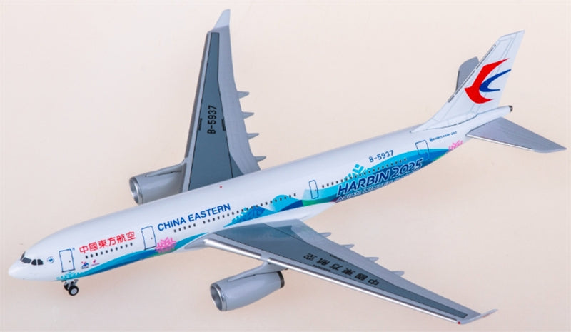 NG Models China Eastern Airlines for Airbus A330-200 B-5937 1:400 Aircraft Pre-built  Airliner Model Display