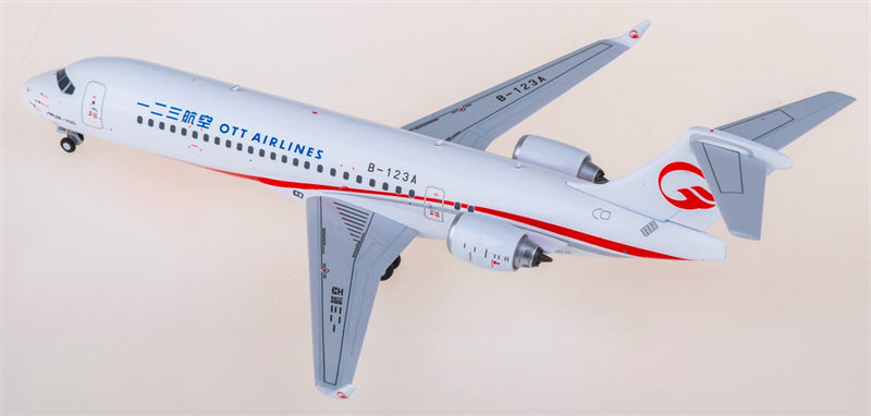 NG Models OTT Airlines Comac C909 B-123A 1:200 Diecast Model view 3