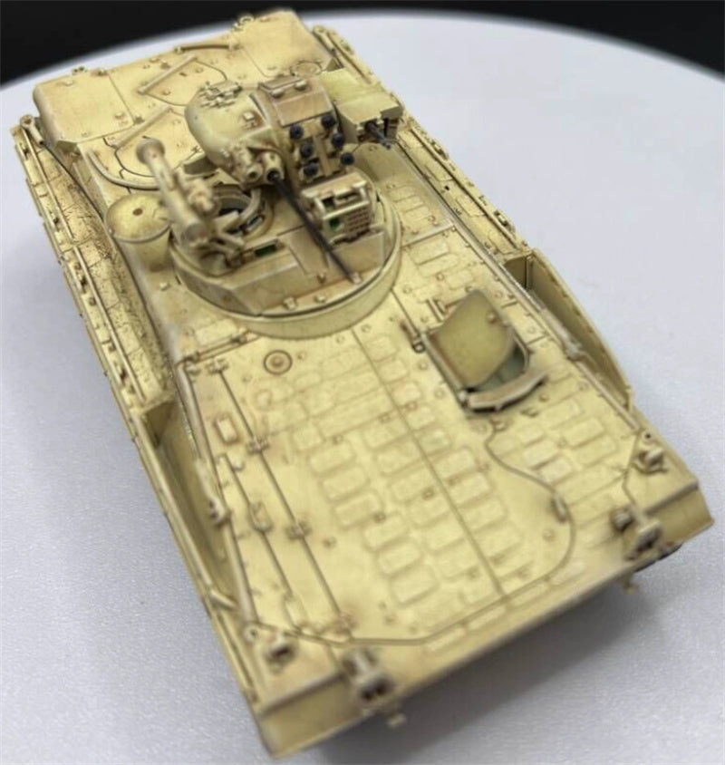 AM German Weasel Infantry Fighting Vehicle Desert Color 1:72 Tank Pre-built Model