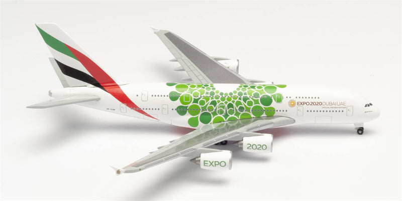 Herpa 1:500 Emirates Airbus A380 A6-EOW  DIECAST Model