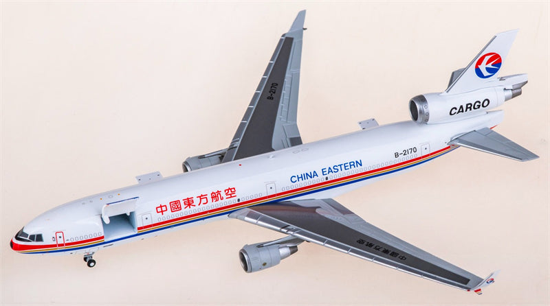 HX Models 1:400 China Eastern Cargo Airlines McDonnell Douglas MD-11F B-2170 Interactive Series Model