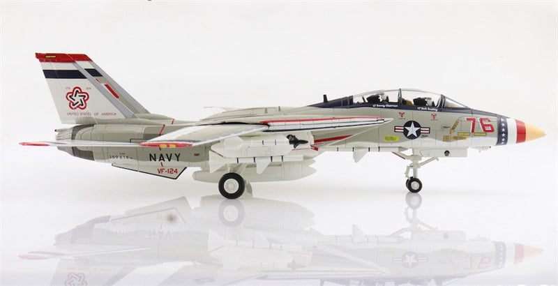 HOBBY MASTER F14A Tomcat US Navy Bicentennial Scheme 159616 VF-124 1976 1:72 Aircraft Pre-built Model