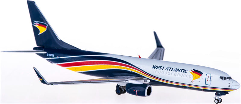 NG Models West Atlantic for Boeing 737-800BCF G-NPTB 1:400 Airplane Pre-built  Airliner Model Display