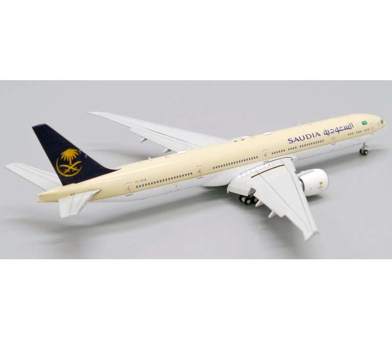 JC Wings 1:400 Saudi Arabian Airlines B777-300ER HZ-AK38 Flaps down DIECAST Model