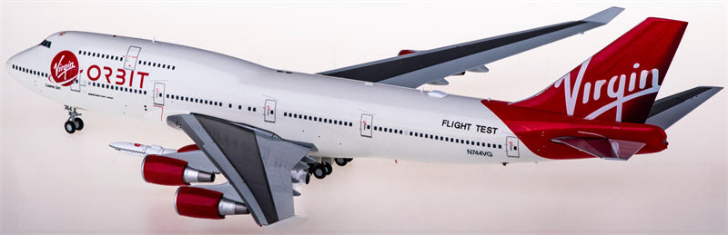 JC Wings Virgin Orbit Boeing 747-400 N744VG 1:200 Diecast Model view 3