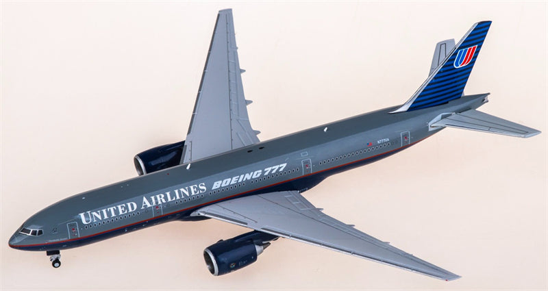 JC Wings 1:400 United Airlines Boeing 777-200 N777UA Diecast Model view 3