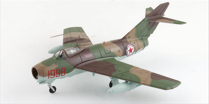 HOBBY MASTER SAF MiG-15bis 518th IAP 1:72 Model 1953 Mikhail Ivanovich Mikhin Red 1998