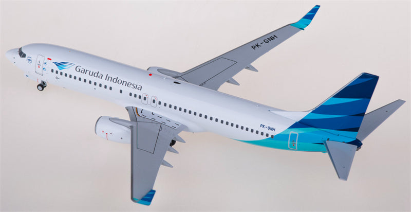 NG Models Garuda Indonesia Boeing 737-800 PK-GNH 1:200 Diecast Model view 1