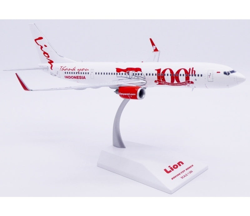 JC Wings 1:200 Lion Air B737-900ER PK-LOF  DIECAST Model