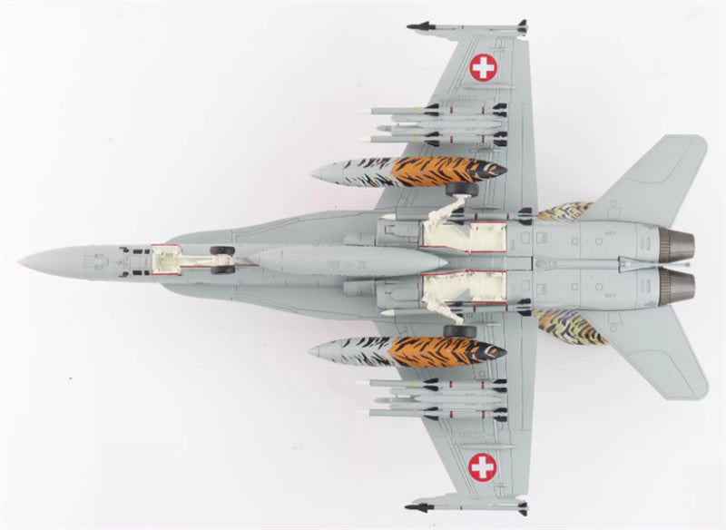 HOBBY MASTER F/A-18C Swiss AF 2003 Tiger Meet J-5011 Staffel 11 Swiss Air Force 1:72 Aircraft Pre-built Model