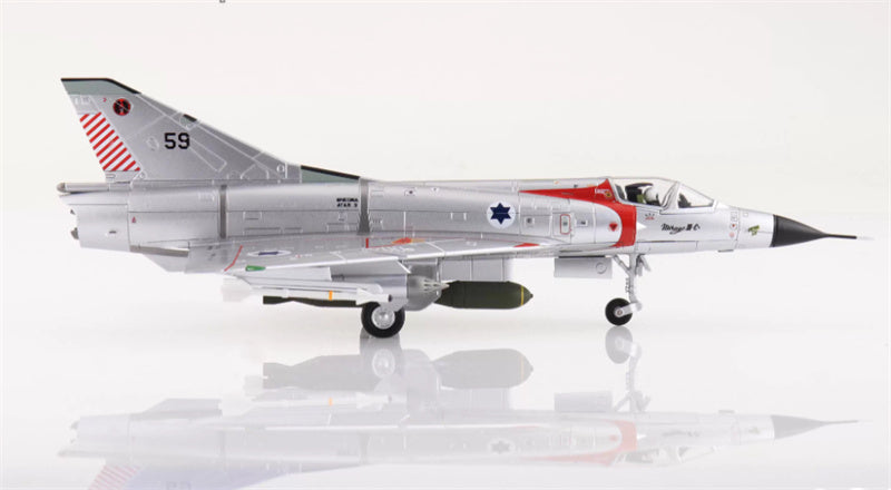 HOBBY MASTER Mirage IIICJ first Shahak kill No. 59 flown by Yoram Agmon 101 Squadron IAF Hatzor Air Base July 1966 1:72 Aircraft Pre-built Model