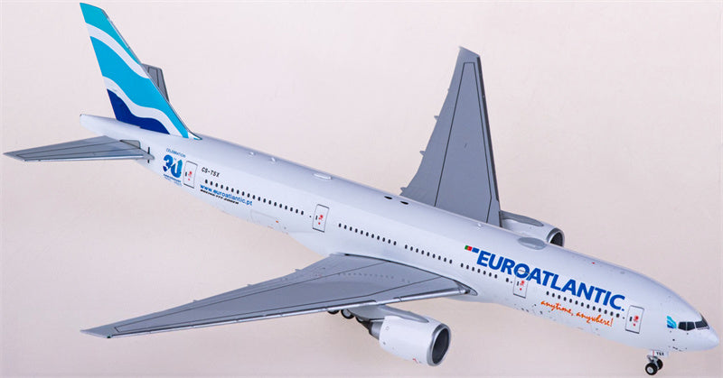 NG Models EuroAtlantic Boeing 777-200ER CS-TSX 1:400 Diecast Model view 3