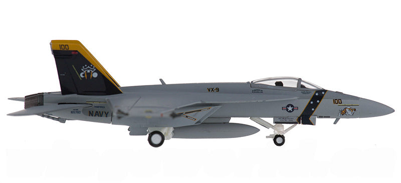 Hogan US Navy for Boeing F/A-18E Super Hornet VX-9 Evaluators XE 100 1:200 Airplane Pre-built  Airliner Model Display