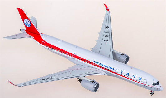 NG Models 1:400 Sichuan Airlines Airbus A350-900 B-304U Diecast Model view 1