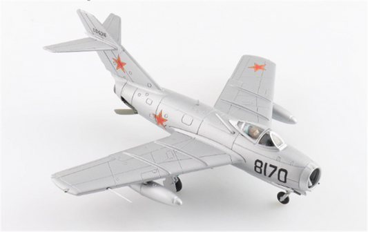 Hobby Master Mikoyan-Gurevich MiG-15 Fagot Soviet Air Force Black 8170 USSR 1950s 1:72 Aircraft Pre-built Model