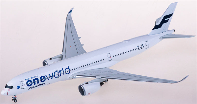 NG Models Finnair for Airbus A350-900 OH-LWB member of oneworld 1:400 Airplane Pre-built  Airliner Model Display