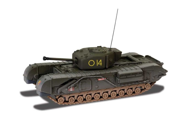 CORGI British Churchill Mk.IV Tank 'To Catch a Tiger' 1:50 Tank Pre-built Model