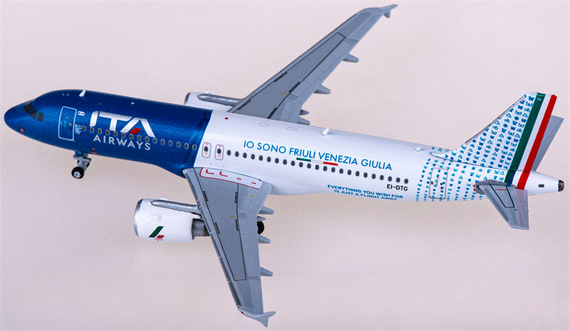 JC Wings ITA Airways Airbus A320 EI-DTG 1:400 Diecast Model view 3